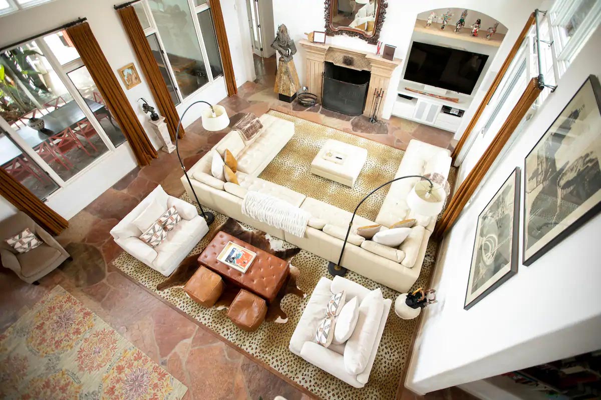 Living room gathering space